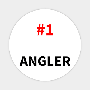 number one angler Magnet